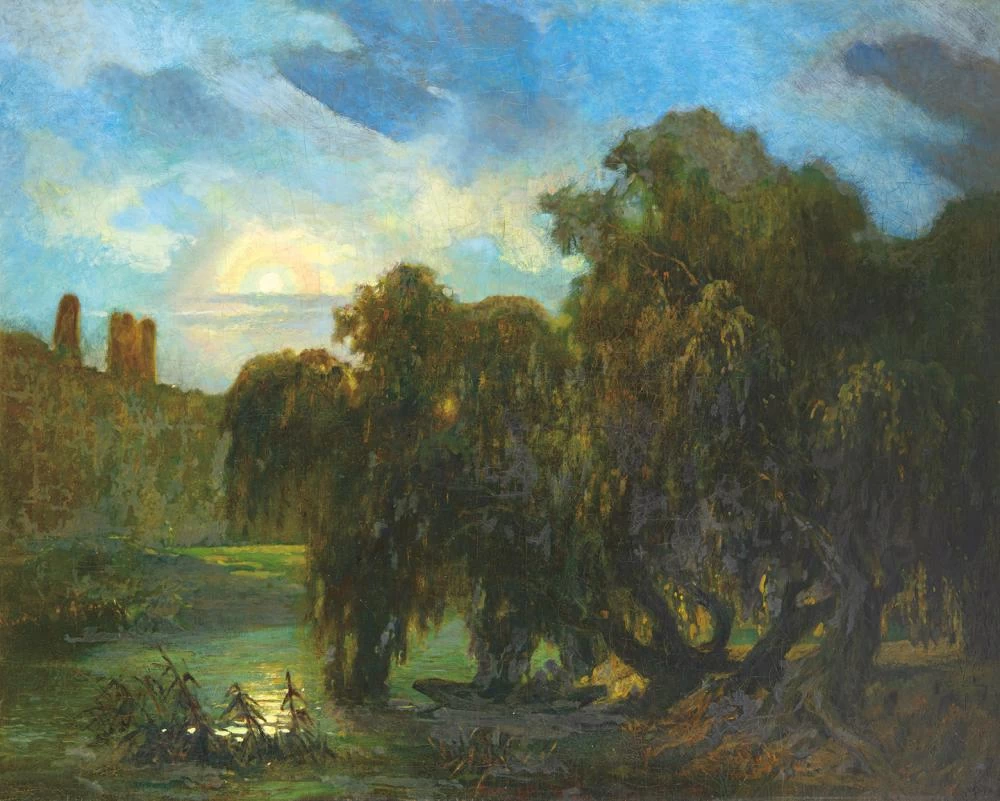 Paesaggio crepuscolare, 1850
